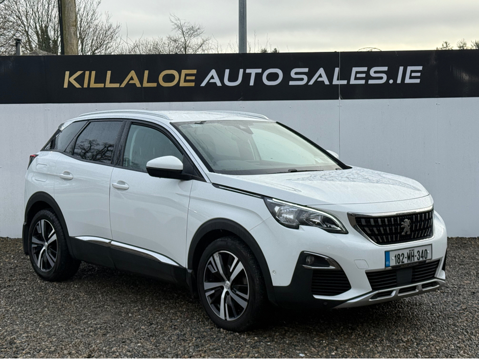2018 Peugeot 3008 ALLURE 1.5 BLUE HDI 130 6 6.2 4DR €12,950