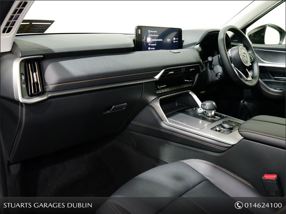 2025 Mazda CX-60 *HOMURA PLUS PHEV 327ps 8AT AWD*HOMURA PLUS*DRIVERS ASSISTANCE PACK, CONVENIENCE PACK AND PANORAMIC SUNROOF, MACHINE GREY WITH BLACK LEATHER* €54,945
