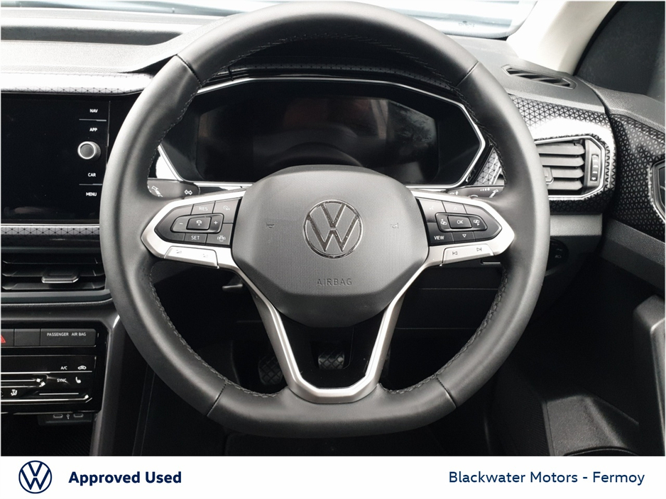 2023 Volkswagen T-Cross 1.0TSI 110BHP STYLE WITH USB-C €24,950