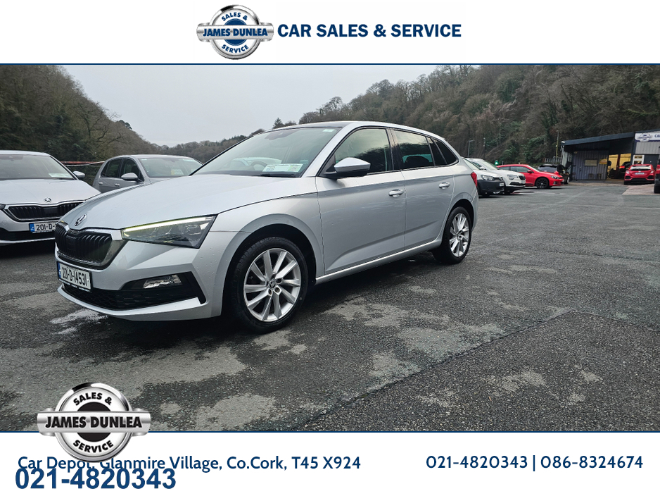 2020 Skoda Scala STYLE plus  1.0 TSI 95BHP 4DR €19,950
