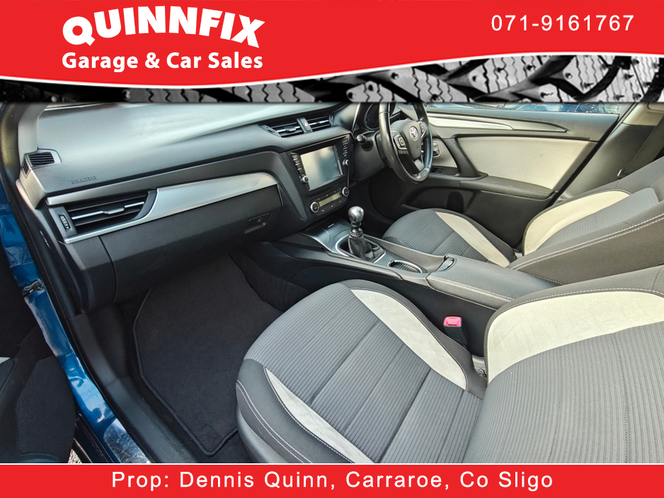2016 Toyota Avensis 2.0 D-4D BUSINESS ED. 1 OVERMOUNT 141BHP 5DR €7,995