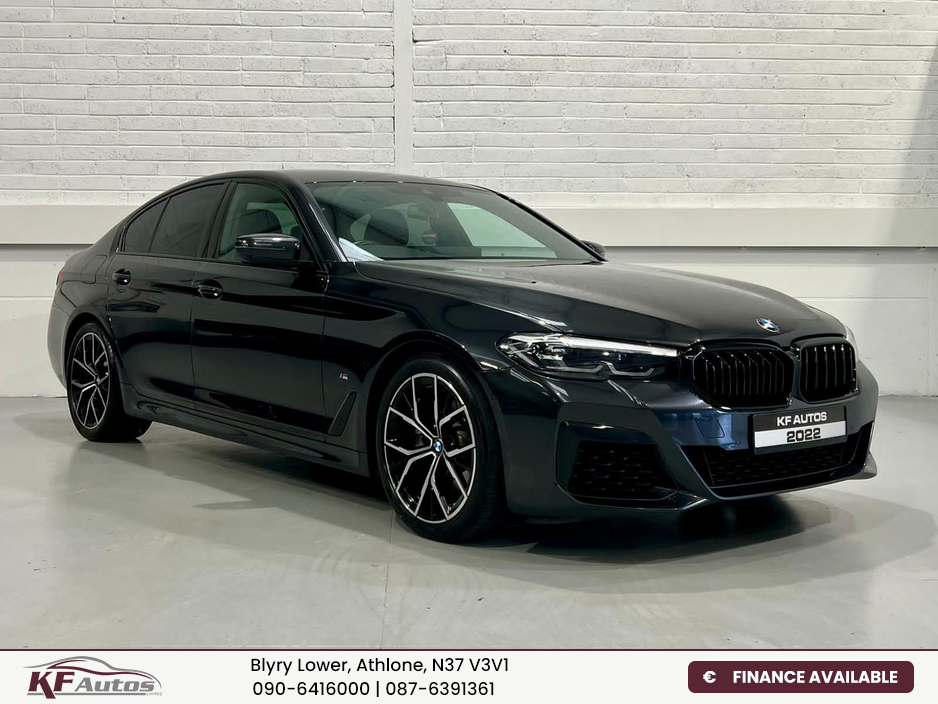 2022 BMW 5 Series 520d G30 LCI M Sport 190bhp 4dr Auto - 222 Reg €40,995