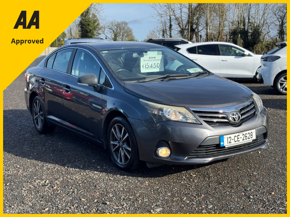 2012 Toyota Avensis 2.0 D-4D TR 4DR OVERMOUNT €5,450