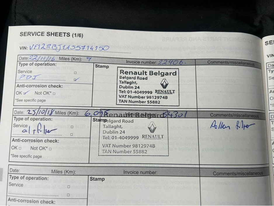 2017 Renault Captur SIGNATURE 1.5 DCI 90 20 4DR €12,495