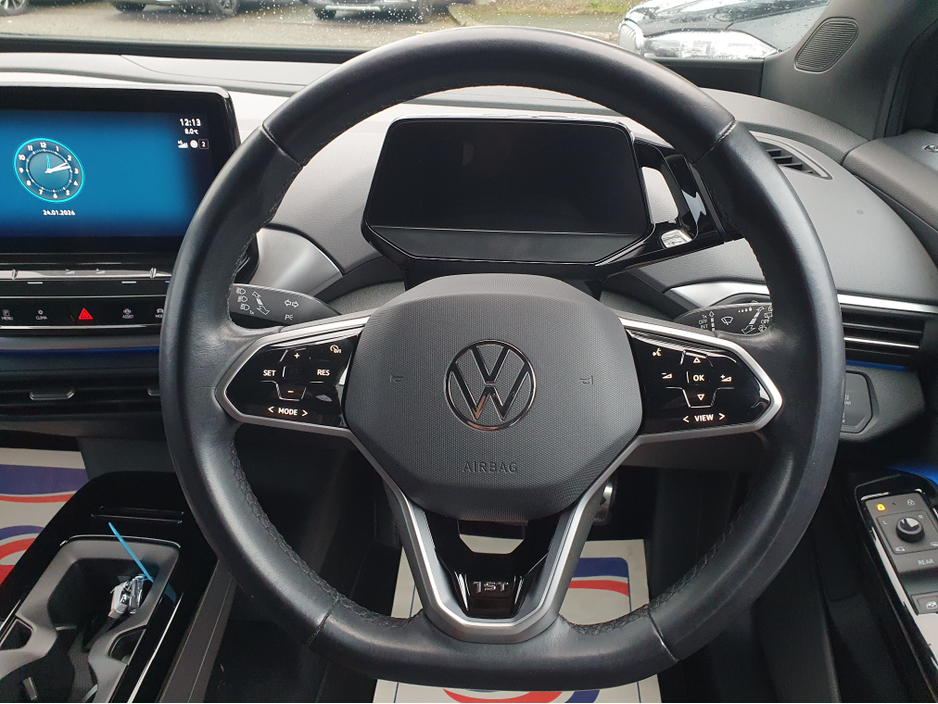 2021 Volkswagen ID.4 PRO PERFORMANCE FULLY ELECTRIC NCT 02/28 FINANCE AVAILABLE €90 PER WEEK HEATED STEERING WHEEL/ HEATED SEATS/ SAT NAV/ TOUCH SCREEN/ ANDROID AUTO/ APPLE CAR PLAY/ REVERSE CAMERA/ HISTORY CHECKED €19,900