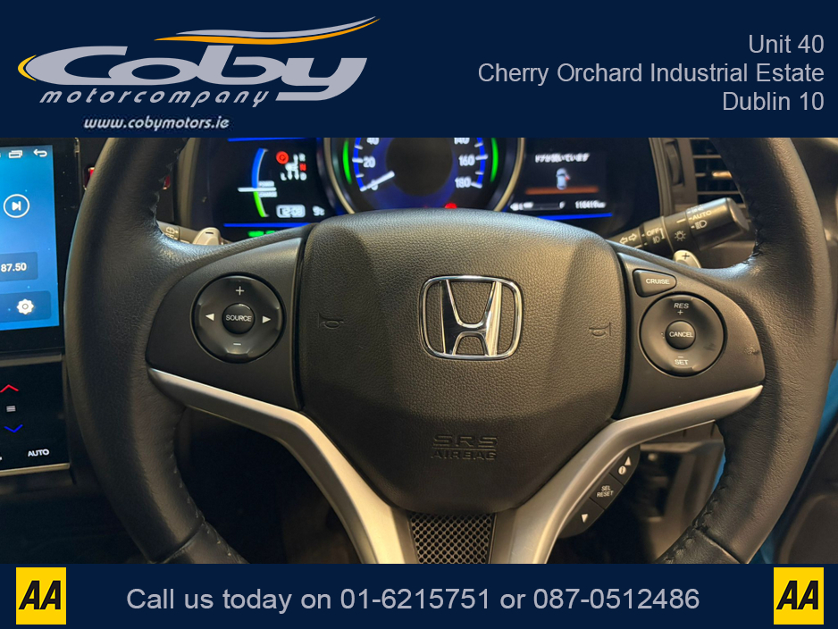 2014 Honda Fit 1.5 Petrol HYBRID 5DR AUTO. Immaculate Car with only 110km, 2 Keys, NCT done before collection, Mirror Link, Climate Control, Cruise Control, Full Electrics and much more. €9,950