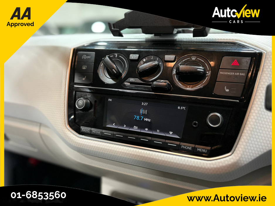 2017 Volkswagen up! 1.0 5DR Automatic. AA APPROVED // FINANCE & NATIONWIDE DELIVERY AVAILABLE // SIMI DEALER €10,495