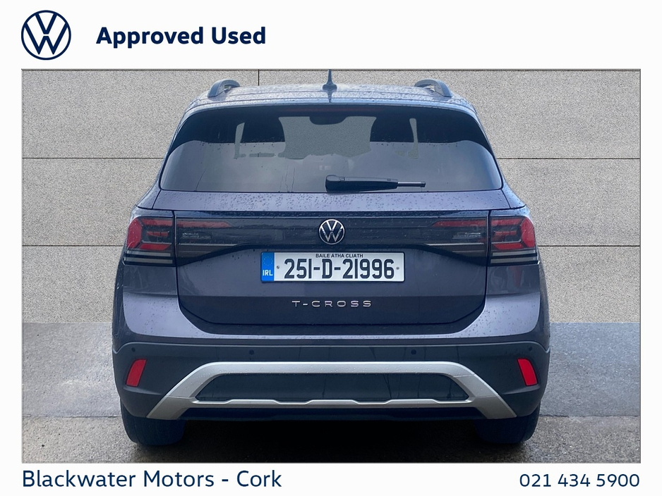 2025 Volkswagen T-Cross 1.0TSI 95BHP EDITION 75 €27,000