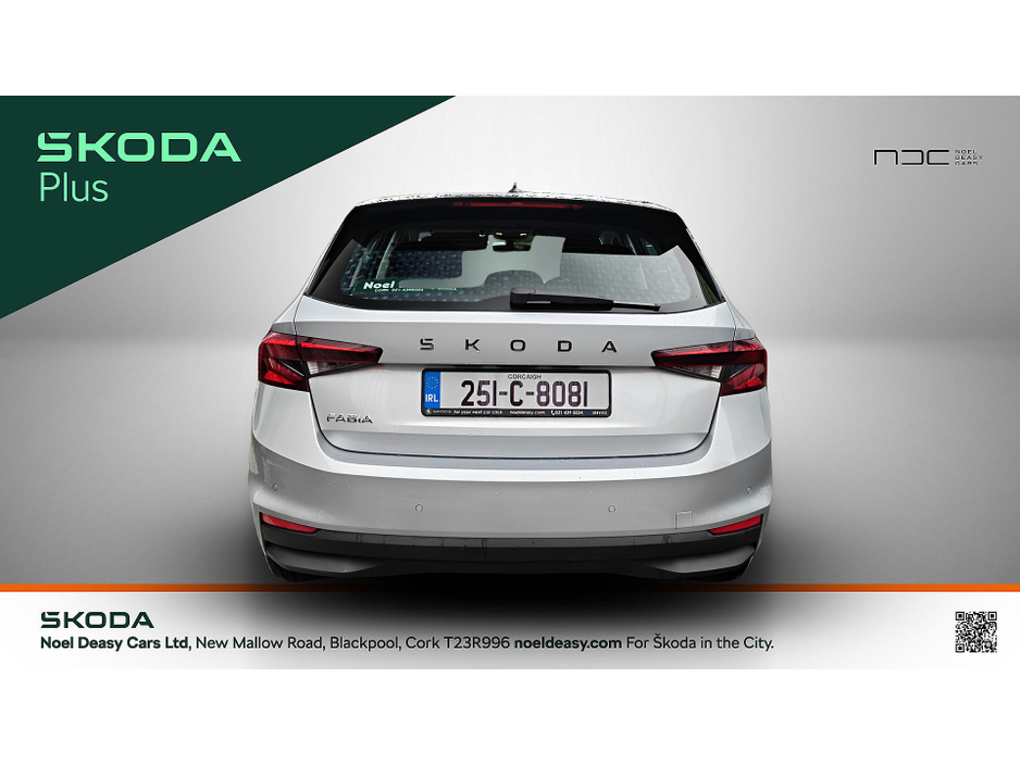 2025 Skoda Fabia ESSENCE 1.0 MPI 80BHP-AS NEW- A/C+REAR PARK ASSIST-LEATHER STEERING WHEEL €21,950