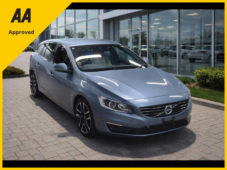 2017 Volvo V60 2.0 D4 DYNAMIC EDITION 190BHP AUTOMATIC **TOP SPEC / ADAPTIVE CRUISE CONTROL / BLIND SPOT ASSIST / BEIGE LEATHER / ELECTRIC & MEMORY FRONT SEATS / HEATED SEATS / REVERSE CAMERA / XENON HEADLIGHTS** €18,900