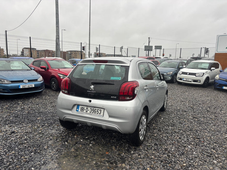 2018 Peugeot 108 1.0 Vti 68bhp Active €7,950