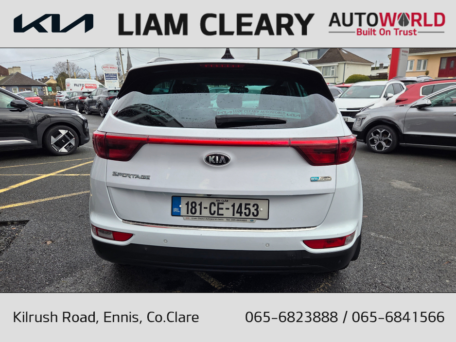 2018 Kia Sportage PLATINUM S 5DR €18,495