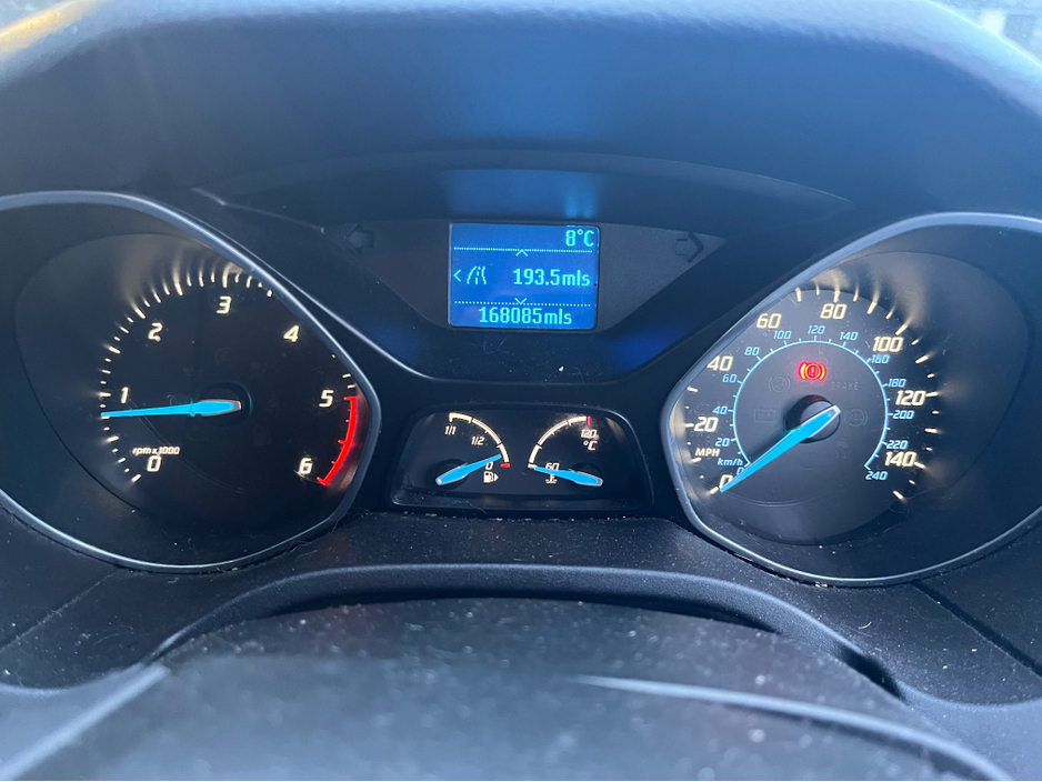 2012 Ford Focus 1.6 TDCI 95BHP ZETEC 5 5DR