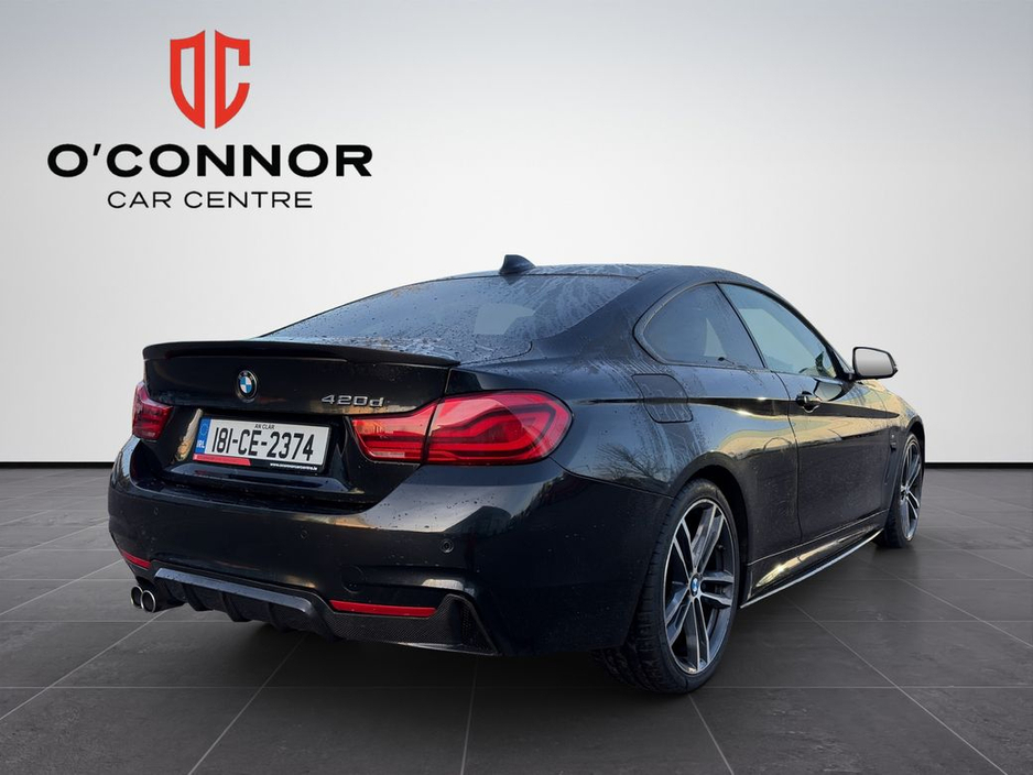 2018 BMW 4 Series ? “Carbon on the outside, Harman Kardon on the inside – this 420D means business.” €23,888