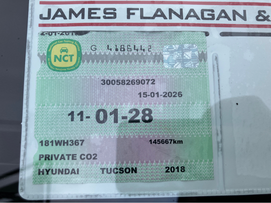 2018 Hyundai Tucson 1.7 EXECUTIVE 5DR €16,995