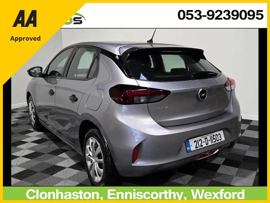 2021 Opel Corsa MY21-S-1.2 75PS-PET-5SP 4DR €12,350