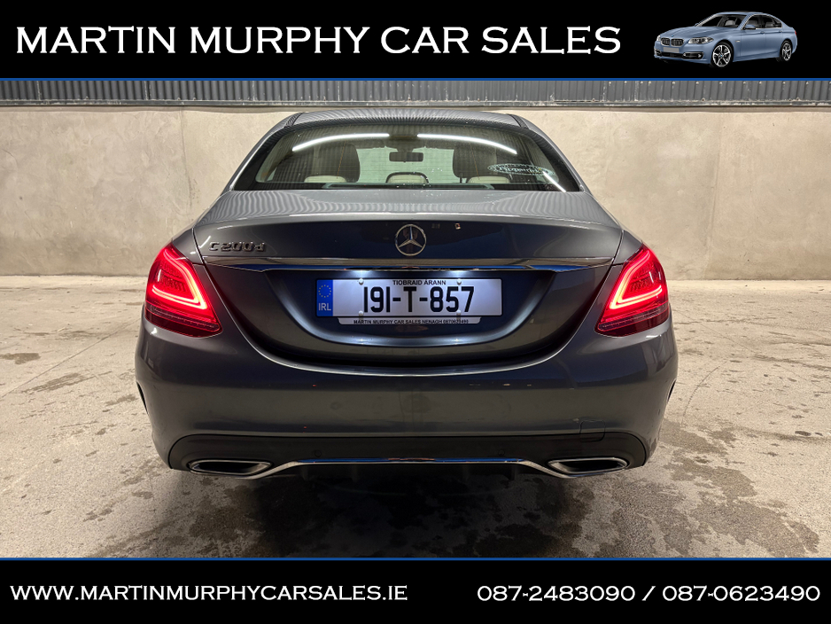 2019 Mercedes-Benz C Class C200D AMG AUTO * ONLY 58,000 KMS * €26,950