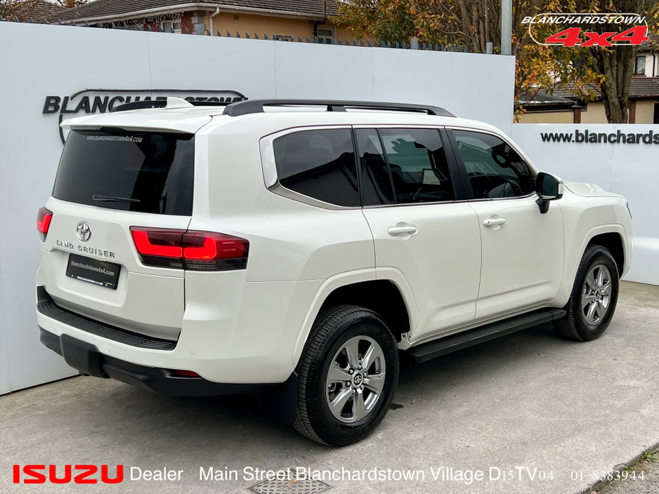 2025 Toyota Landcruiser Toyota Amazon 3.3 TwinTurbo V6 LC300 PEARL WHITE