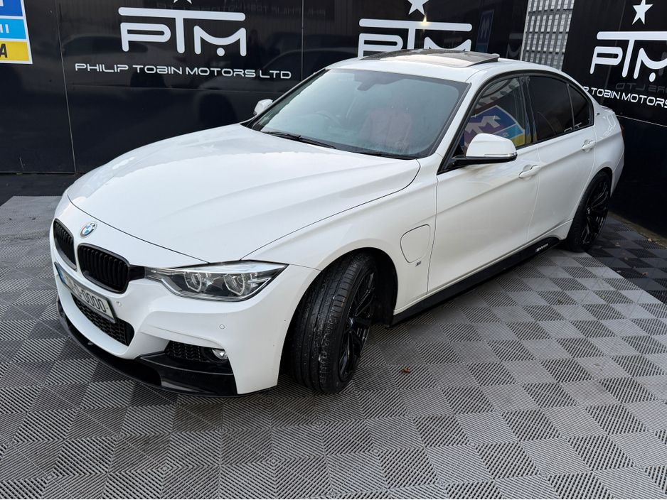 2018 BMW 3 Series 330e M SPORT F30 252HP AUTO Sunroof & Red Leather €20,995