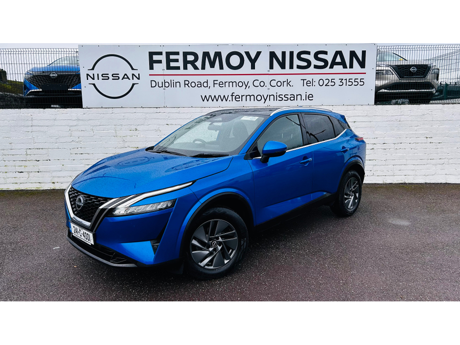 2024 Nissan Qashqai LOW MILEAGE + GLASS ROOF + REAR COLOUR CAMERA + PARK SENSORS €30,995