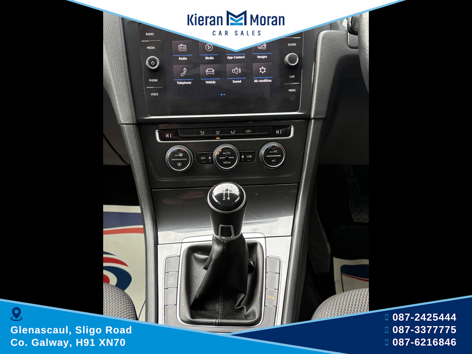 2019 Volkswagen Golf 1.6 TDI 5DR €19,950