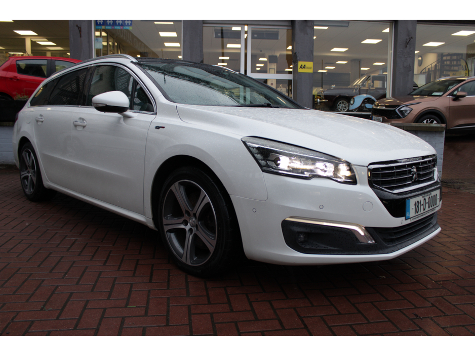 2018 Peugeot 508 2.0HDI GT-LINE 5DR ESTATE AUTO // HUGE SPEC //1 OWNER WITH ONLY 101,320 KM'S // BUY WITH CONFIDENCE AA AND SIMI APPROVED DEALER 2026 // FINANCE ARRANGED // ALL TRADE INS WELCOME // €16,950