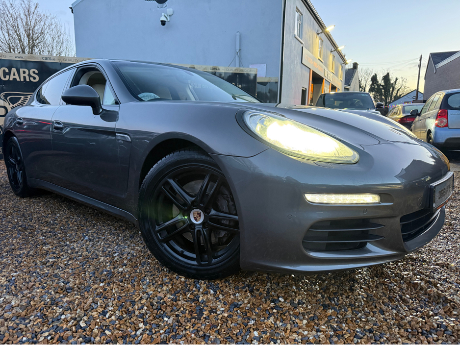 2014 Porsche Panamera PORSCHE PANAMERA 3.0 V6 FACELIFT 300BHP TURBO LOOK,SUNROOF ,HEATED SEATS ,REVERSE CAMERAS,SAT NAV ,PREMIUM TURBO LEATHER (rare) €29,840