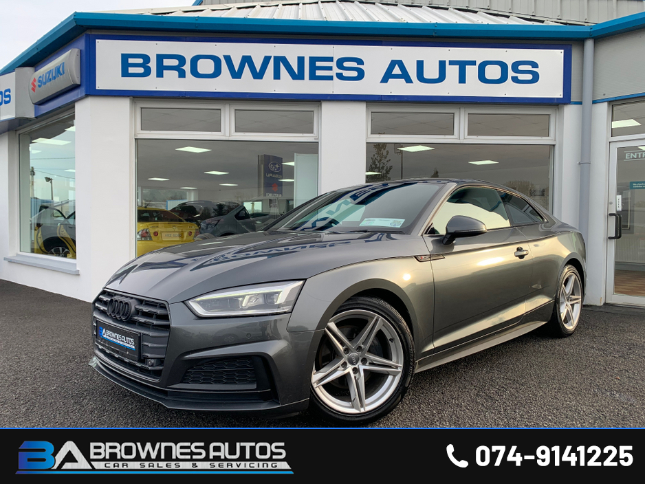 2017 Audi A5 2.0 TDI 190PS S LINE 2DR €18,495