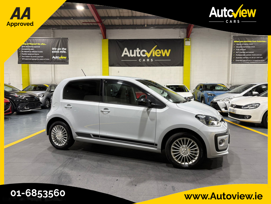 2017 Volkswagen up! 1.0 5DR Automatic. AA APPROVED // FINANCE & NATIONWIDE DELIVERY AVAILABLE // SIMI DEALER €10,495