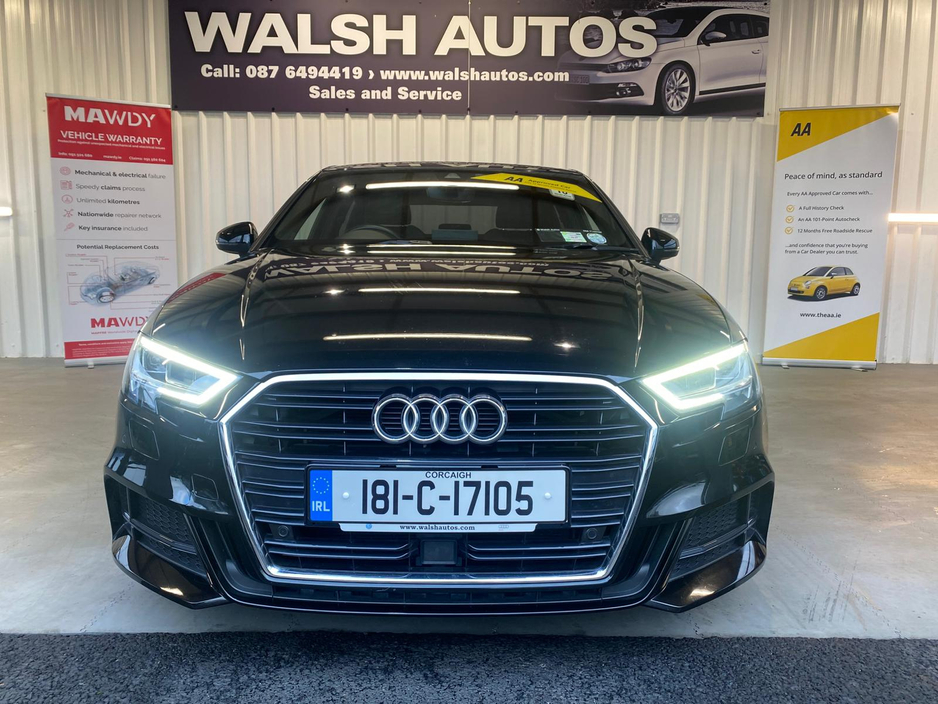 2018 Audi A3 DBA-8VCXSL €20,950