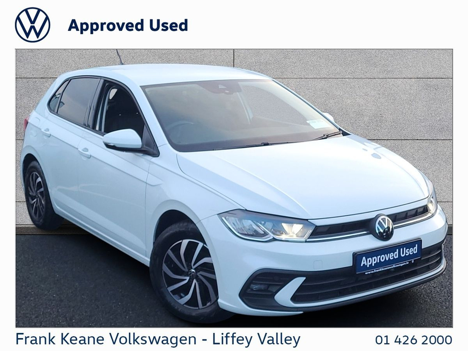 2025 Volkswagen Polo EDITION 75 1.0TSI 95HP M5F *PURE WHITE* *PRIVACY GLASS* *REAR VIEW CAMERA* *CARPLAY* *PCP FINANCE AVAILABLE* €23,995
