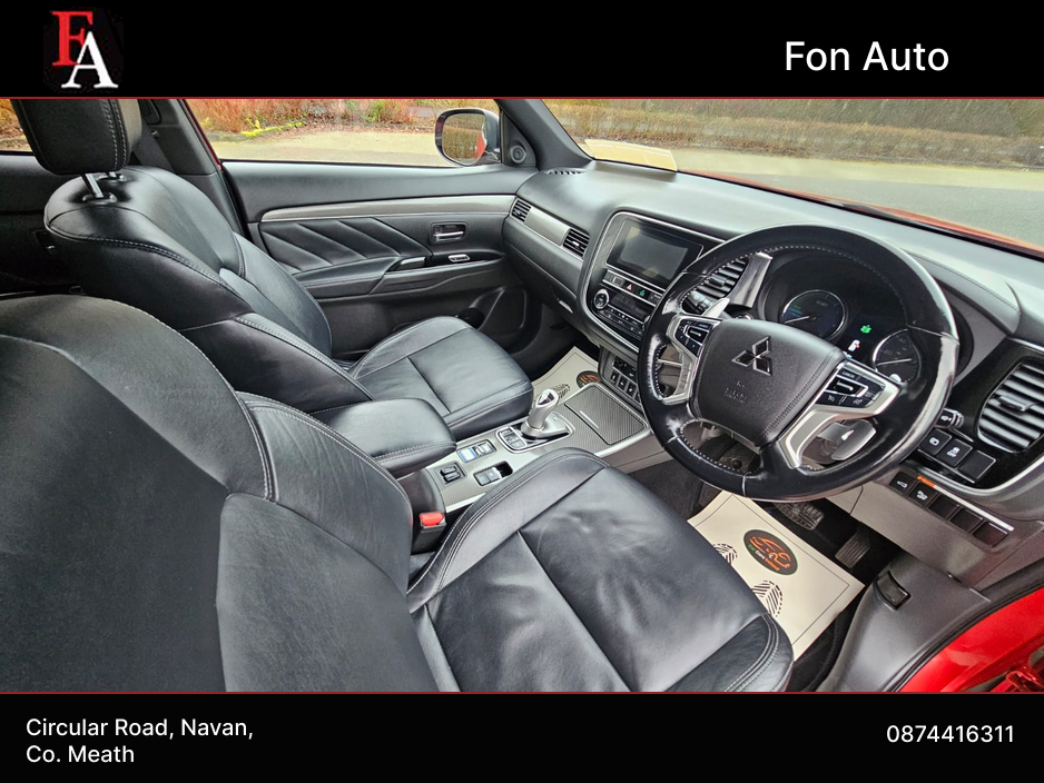 2019 Mitsubishi Outlander OUTLANDER  PETROL HYBRID 4H PHEV CVT*4 WHEEL DRIVE *FULL SERVICE HISTORY *HIGH SPEC*NEW NCT 01/28 *TAXED 04/26*FULL BMW SERVICE HISTORY *FINANCE*WARRANTY *CALL 0874416311 €17,995