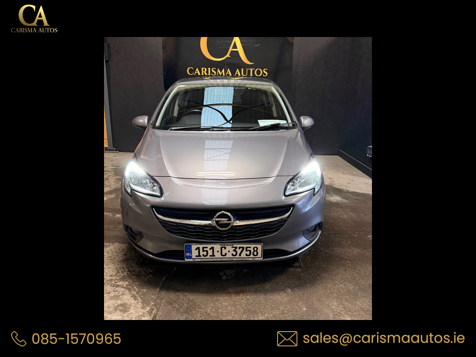 2015 Opel Corsa EXCITE 1.4 90PS MTA 5DR AUTO €8,250