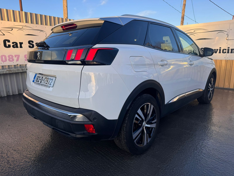 2018 Peugeot 3008 ALLURE 1.5 BLUE HDI 130 6 6.2 4DR €14,800