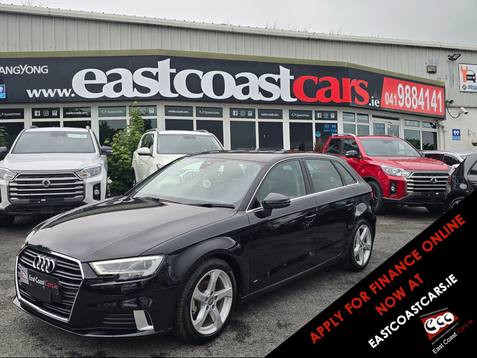 2018 Audi A3 ONLY 38,398KM ! 1.4 TFSI FULL LEATHER PACK VIRTUAL COCKPIT DASH  - REVERSING CAMERA / PARKING SENSORS - DRIVE MODE - SIMI DEALER - LOW ROAD TAX BAND SIMI MAIN DEALER - €21,950