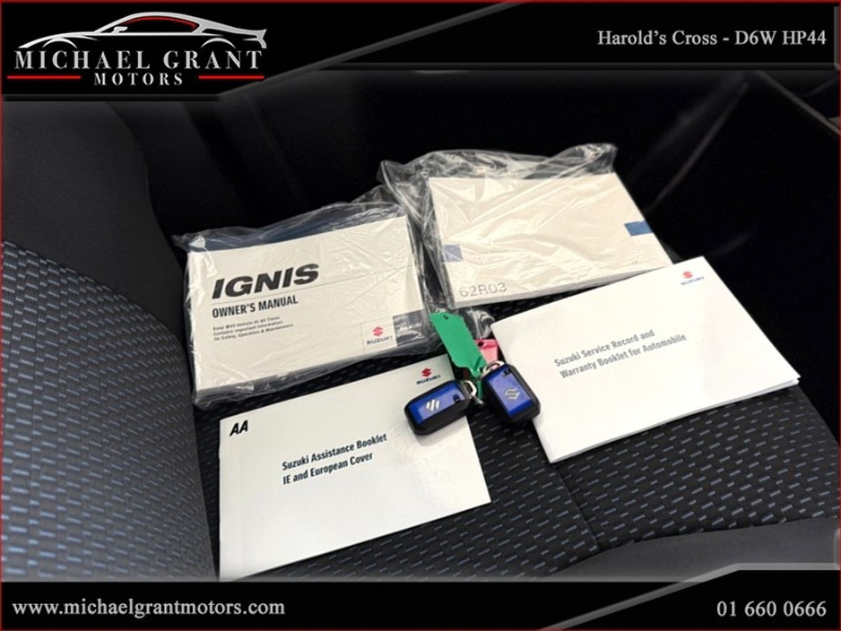 2023 Suzuki Ignis 4WD 1.2 PETROL Hybrid SZ5 MT ALLGRIP 1 OWNER IRISH CAR ONLY 52KM €17,950
