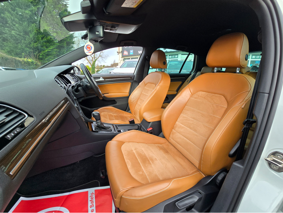 2014 Volkswagen Golf (142) SPECIAL TAN LEATHER SEATS  HIGH-LINE EDITION REV-CAMERA HI-SPEC STUNNING CAR €14,450