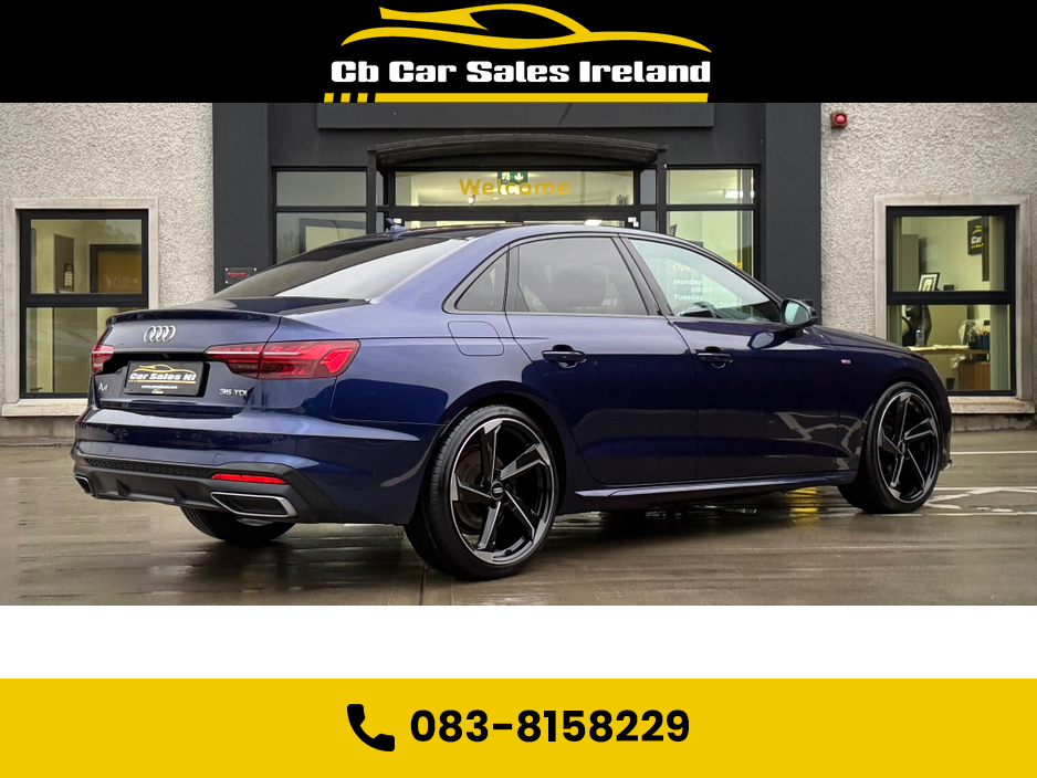 2020 Audi A4 2.0 TDI 35 S line Saloon 4dr Diesel S Tronic Euro 6 (s/s) (163 ps) VIRTUAL COCKPIT + REVERSE CAMERA + HEATED FRONT SEATS €26,900