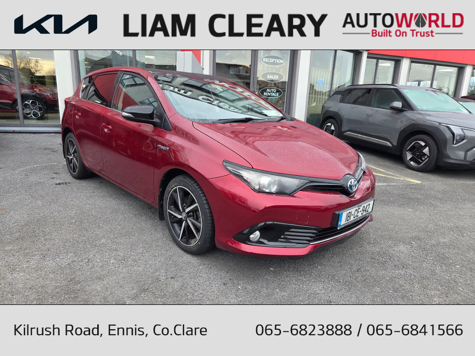 2018 Toyota Auris HYBRID LUNA SPORT AUTO 4DR €17,495
