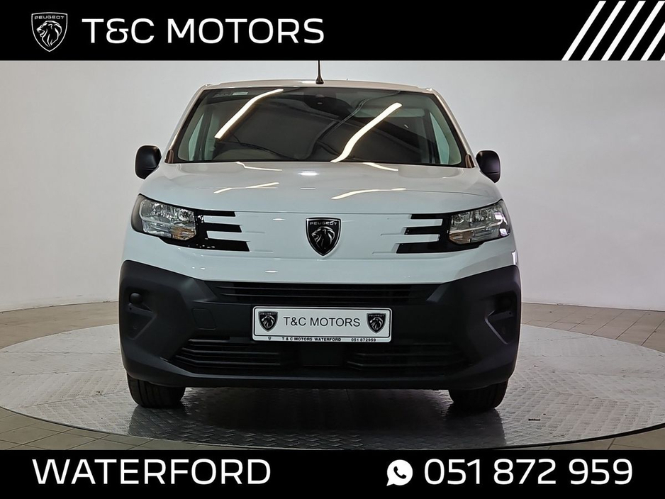 2025 Peugeot Partner PARTNER PROF PLUS 1.5 HDI 100BHP - Inc Vat Price, Remainder of 5yr /200,000Km Warranty ! Long Wheel Base, 1,000KG - Demo Model - €26,995