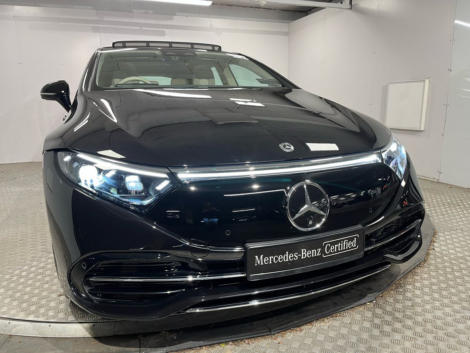2022 Mercedes-Benz EQS 350 AMG - 20 Inch Alloys - Panoramic Sunroof - Reversing Camera - Ambient Lighting - Sat Nav - Electric Heated Seats - Keyless Start - Apple CarPlay/Android Auto - €64,950 or €65,900 with Supagard Veh €64,950