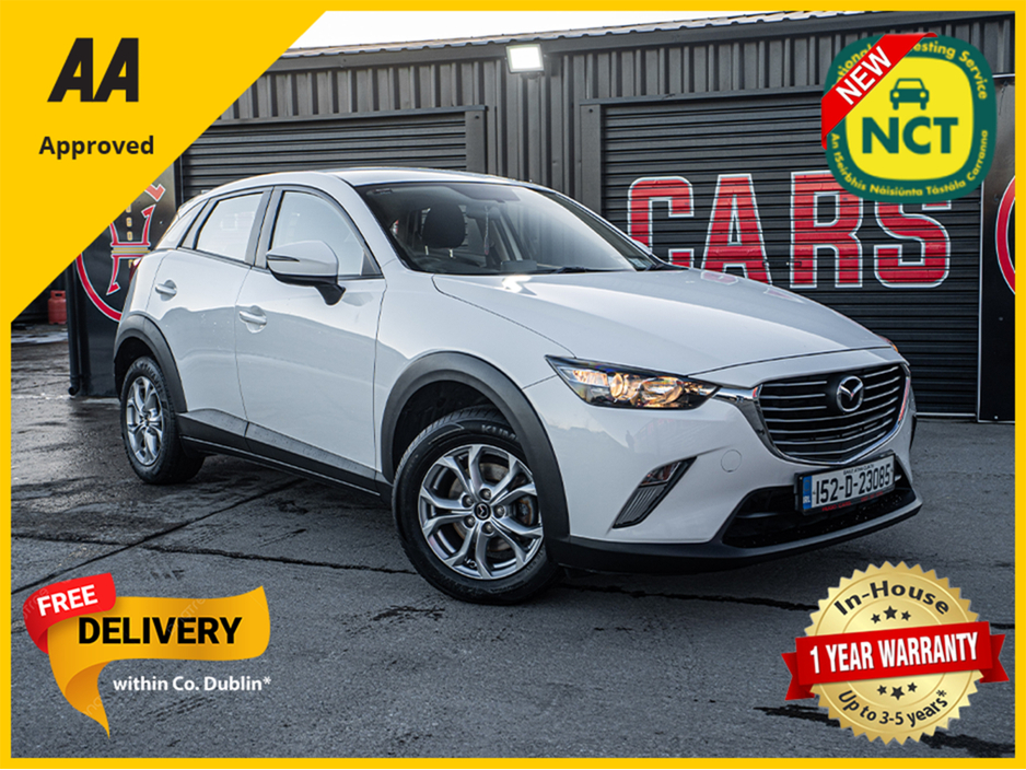 2015 Mazda CX-3 152 CX-3 Executive 2.0/Only 57k kms/New NCT/1yr wa €12,888