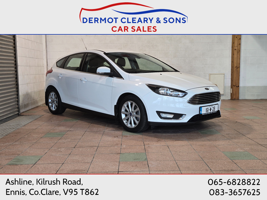 2016 Ford Focus TITANIUM 1.5 TD 95PS 6SPEED 4DR €11,750