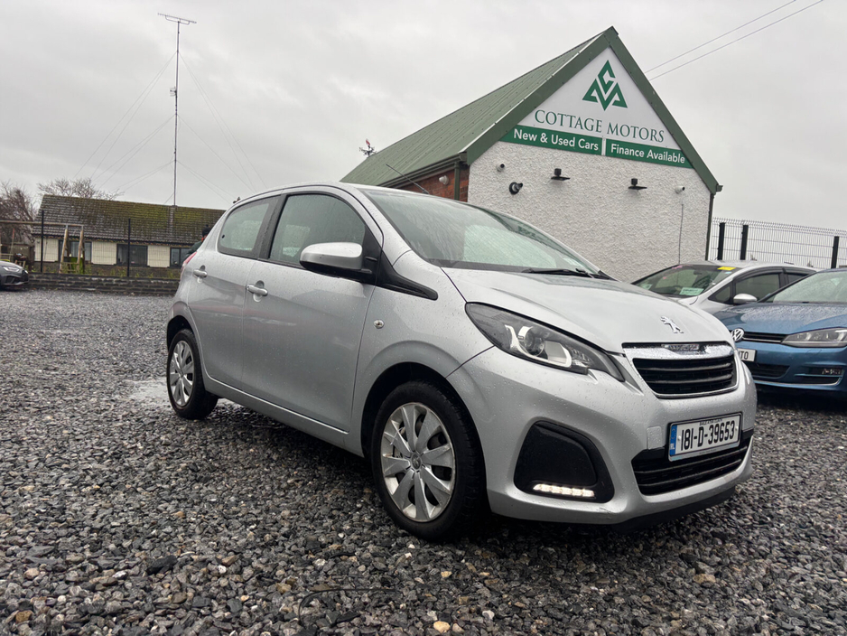 2018 Peugeot 108 1.0 Vti 68bhp Active €7,950