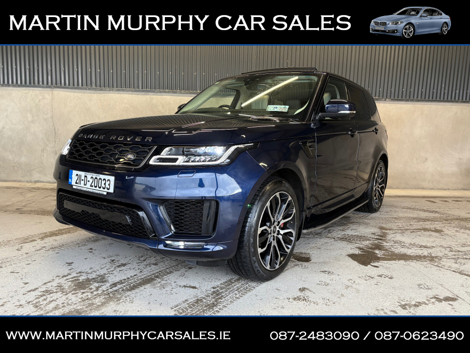 2021 Land Rover Range Rover Sport HSE P400E 404 BHP LOW KMS PHEV €49,950