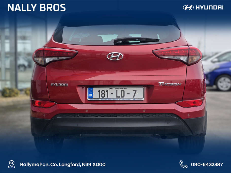 2018 Hyundai Tucson IX35 COMFORT PLUS 5DR €18,500