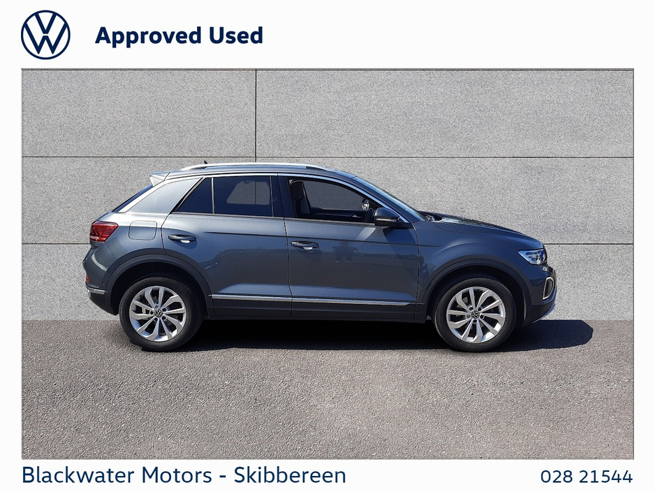 2022 Volkswagen T-Roc 1.5TSI 150BHP STYLE PLUS AUTOMATIC €31,995