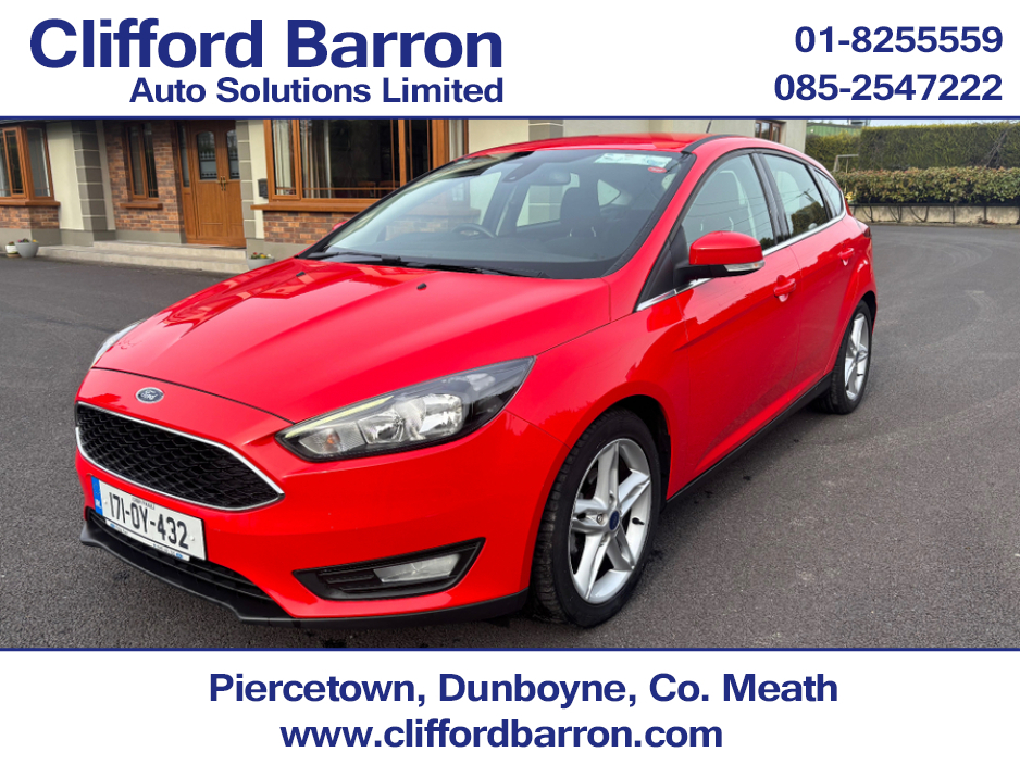 2017 Ford Focus 5DR 1.5 TD 95PS 6SPEED 4DR €14,950
