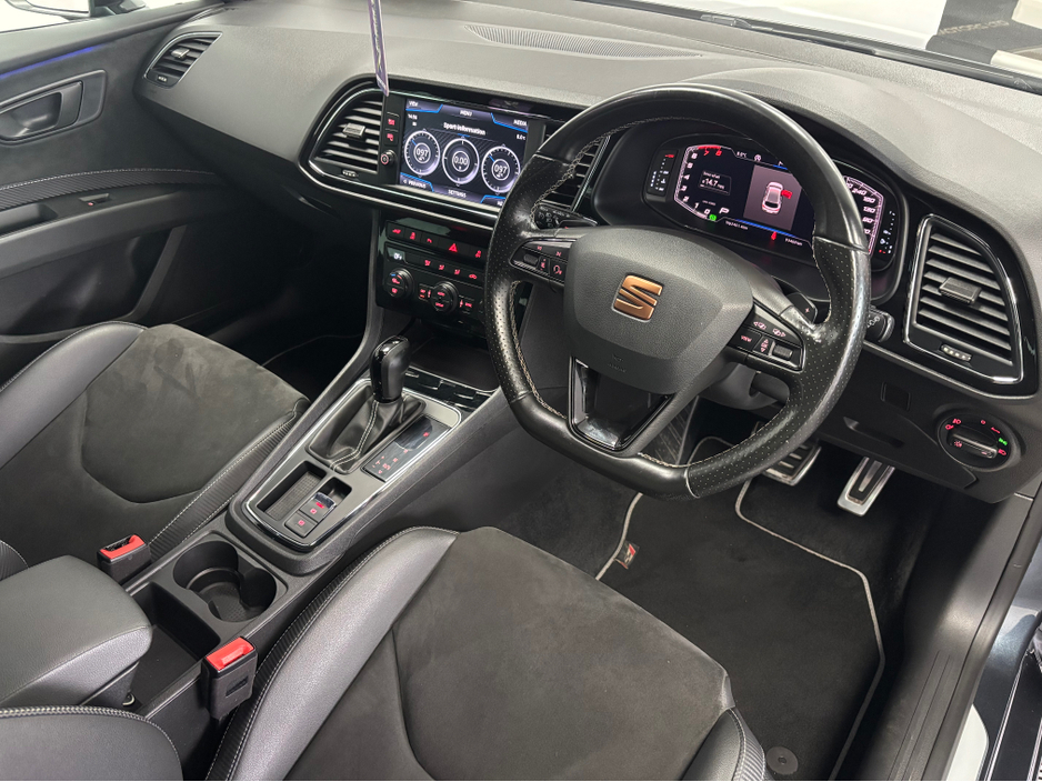 2019 SEAT Leon *SEAT CUPRA* *LOW MILEAGE* *DIGITAL DASH* *AUTO LIGHTS* *DSG AUTOMATIC* *AUTO HOLD* *ALCANTARA/LEATHER SEATS* *FINANCE AVAILABLE* *TRADE INS WELCOME* *2.0 CUPRA 290 TSI 285 285BHP* €27,950