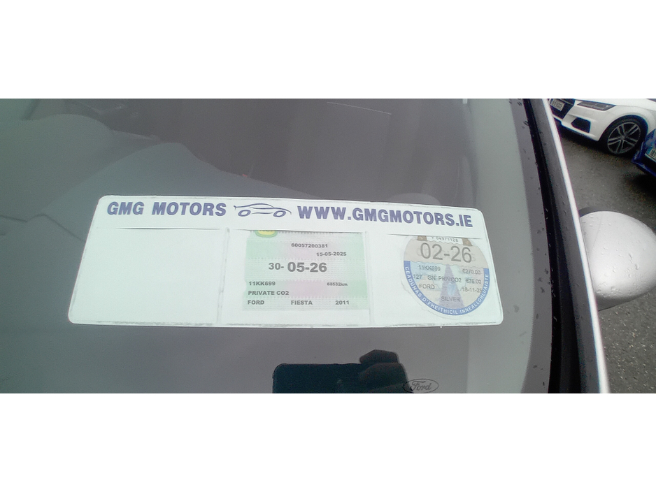 2011 Ford Fiesta STYLE 1.25 60PS 5DR..LOW MILEAGE €6,950